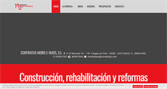 Desktop Screenshot of contratasmoroehijos.com
